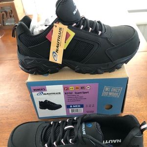 Nautilus Women’s Safety Footwear-Steel Toe-Size 8